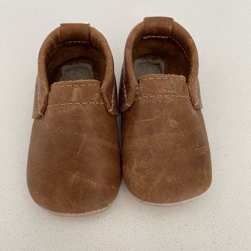 Natural Leather soft sole baby/toddler shoes